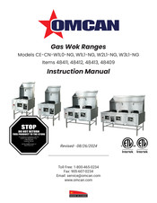 Omcan 48411 Instruction Manual