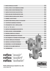 Spirotech Reflex exair Installing And Operating Instructions