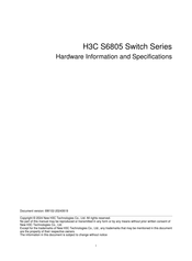 H3C LS-6805-54HF-H2 Hardware Information