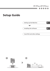 Ricoh SP 377SNWX Setup Manual