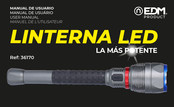 EDM Product LINTERNA LED User Manual