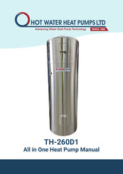 HOT WATER HEAT PUMPS TH-260D1 Manual