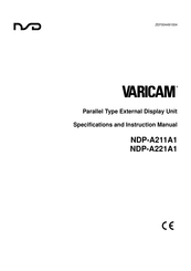 NSD VARICAM NDP-A211A1 Specifications And Instruction Manual