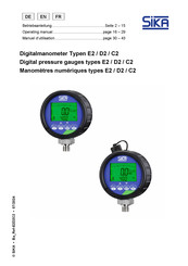SIKA E2 Operating Manual