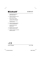 EINHELL GC-EM 1437 Original Operating Instructions