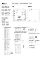 ASRock Industrial NUC-1335UE/D5 Settings Manual