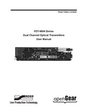 Ross openGear FDT-6604 Series User Manual