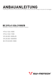 SW-Motech BC.SYS.41.026.31000/B Mounting Instructions