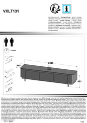 Forte VXLT131 Assembling Instruction