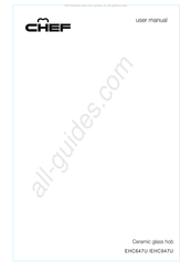 Chef EHC947U User Manual