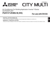 Mitsubishi Electric PUHY-P120ZKMU-B Installation Manual