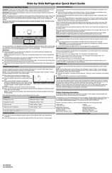 Maytag MSC21C6MFZ Quick Start Manual