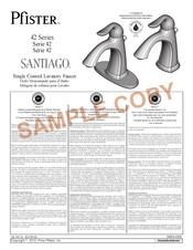 Black & Decker Pfister Santiago 42 Series Manual