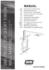 SMS AE025010 Instructions For Mounting