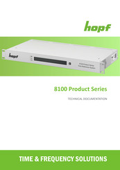 hopf 8100 Series Technical Documentation Manual
