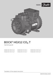 Danfoss BOCK HGX12 CO2 T Operating Manual