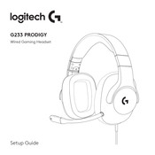 Logitech G PRODIGY G233 Setup Manual