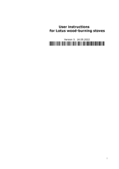 Lotus Style 470W IN User Instructions