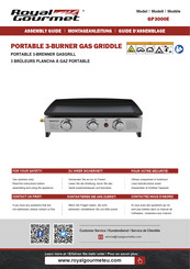 ROYAL GOURMET GP3000E Assembly Manual
