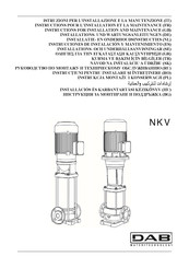 DAB NKVE 10/5 Instruction For Installation And Maintenance