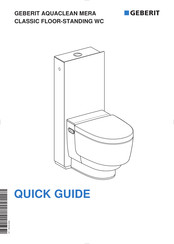 Geberit 146.240.SI.1 Quick Start Manual