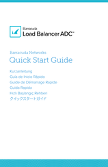 Barracuda Load Balancer ADC Quick Start Manual