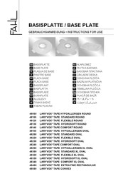 Fahl 48100 Instructions For Use Manual