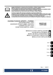Angelo Po 12WFA6E Use And Installation  Manual