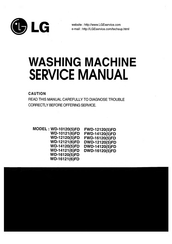 LG WD-10120FD Service Manual