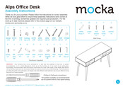 Mocka Alps Assembly Instructions Manual