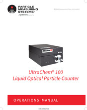 Spectris PARTICLE MEASURING SYSTEMS UltraChem 100 Operation Manual