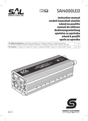 Somogyi Elektronic SAL SAI4000LED Instruction Manual