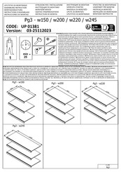 Dedeman UP 01381 Assembling Instruction