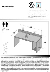 Forte TZRB212B3 Assembling Instruction