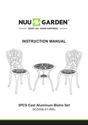 Nuu Garden SCD006-01-WKL Instruction Manual