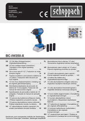 Scheppach BC-IW350-X Translation Of The Original Operating Instructions