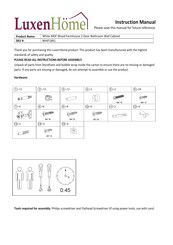 Luxen Home WHIF1841 Instruction Manual