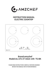 amzchef UL-LT5-37-US23-1V0-TS-BK Instruction Manual