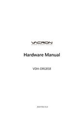 Fuho VACRON VDH-DRG858 Hardware Manual