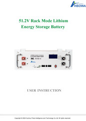 HBOWA NEW ENERGY 51.2V100Ah User Instruction