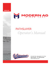 MODERN AG PRODUCTS PATHSLAYER Operator's Manual