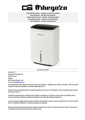 Orbegozo DH 3010 Instruction Manual