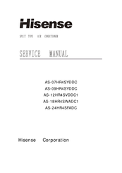 Hisense AS-24HR4SFADC Service Manual