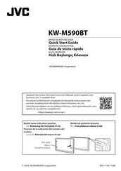 Jvc KW-M590BT Quick Start Manual