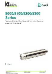 Baker Hughes ics Druck DPS8100 Instruction Manual