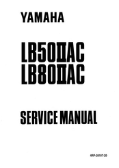 Yamaha LB50IIAC 1997 Service Manual