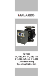 Alarko OPTIMA 3/12-180 Operating	 Instruction