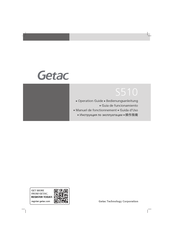 Getac S510 Operation Manual