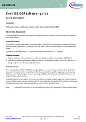 Infineon Eval-iSSI20R11H User Manual