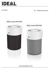 IDEAL Health AP30 PRO Operating Instructions Manual
